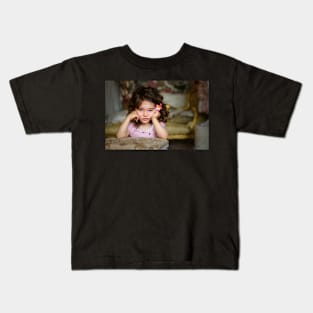 Cute little girl Kids T-Shirt